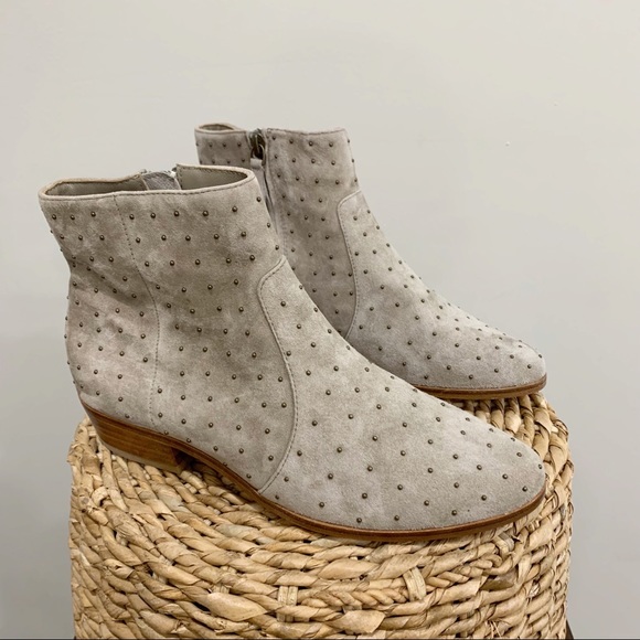 Joie Women’s Studded Ankle Boots Leather - Picture 3 of 7